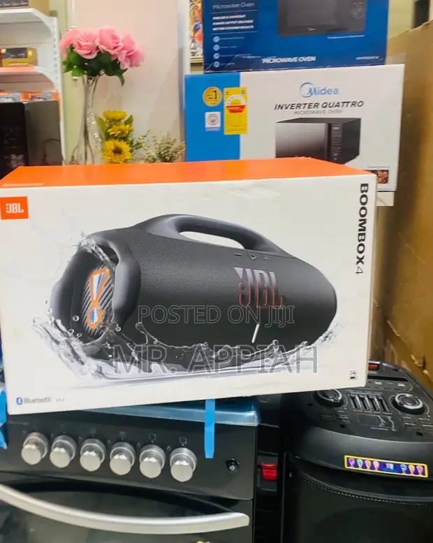 JBL Boombox 3 Wireless Speaker (Black) - 1