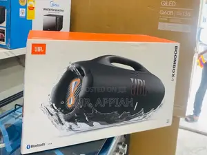 JBL Boombox 4 Portable Bluetooth Speaker (Black)