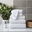 Premium White Hotel Towels - Soft & Absorbent - 2