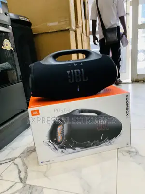 JBL Boombox 4 Portable Bluetooth Speaker - Black