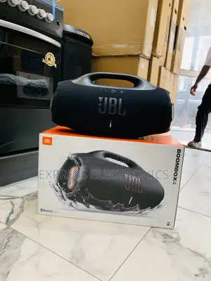 JBL Boombox 4 Portable Bluetooth Speaker - Black
