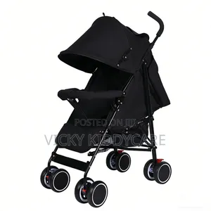 Foldable Baby Stroller with All-Terrain Wheels