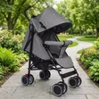 Foldable Baby Stroller with All-Terrain Wheels - 4