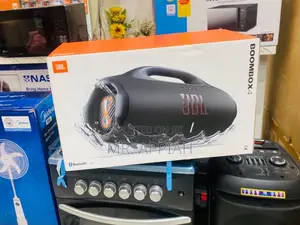 Classic JBL Boombox 4 Portable Bluetooth Speaker (Black)