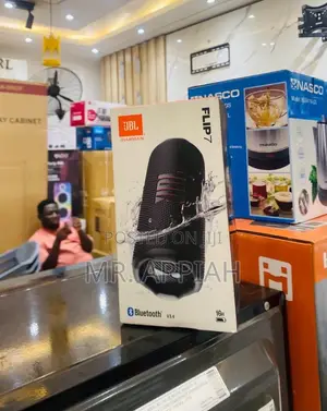 JBL Flip 6 Wireless Speaker (Waterproof) - Black