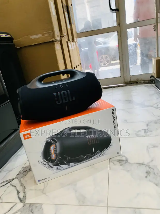 JBL Boombox 4 Portable Bluetooth Speaker - Waterproof, Deep Bass - 1