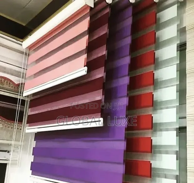 Modern Blinds Curtains - Brand New - 1