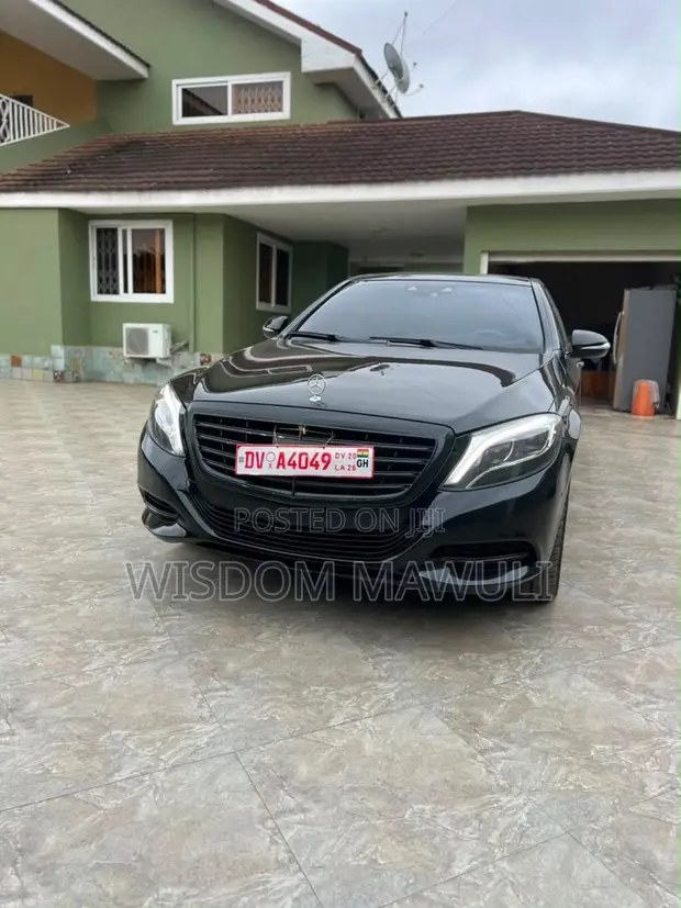 2015 Mercedes-Benz S-Class S550 Black - 1