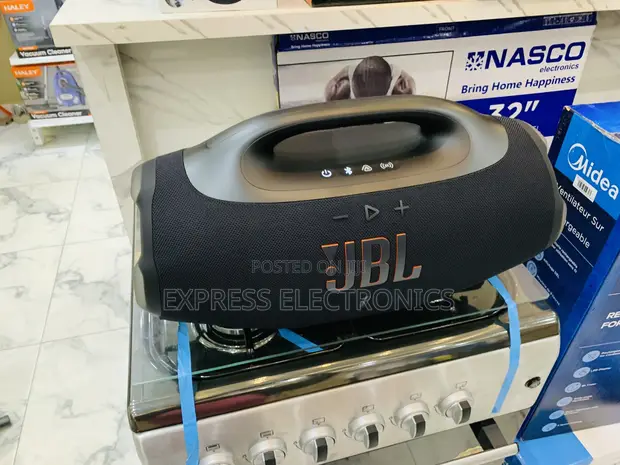 JBL Boombox 3 Large Portable Bluetooth Speaker - 1