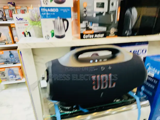 JBL Boombox 3 Large Portable Bluetooth Speaker - 1