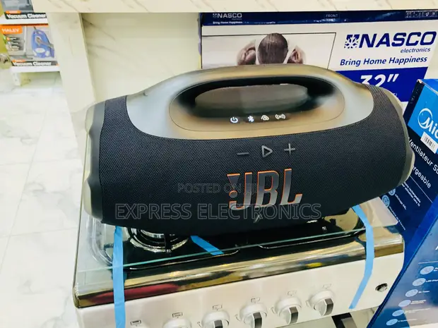 JBL Boombox 3 Large Portable Bluetooth Speaker - 1