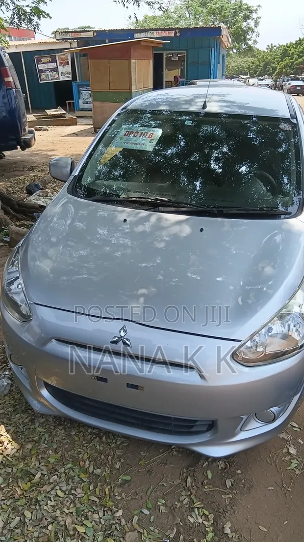 Mitsubishi Mirage 2014 Silver - 1