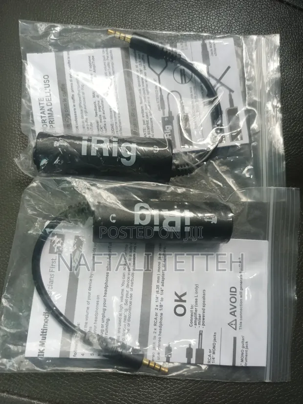 Affordable Irig Guitar Interface - Brand New - 1