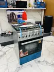 New Ferre 60x60cm 4 Gas Burner Cooker with Grill - 2