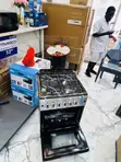 Classic Ferre 60x60cm 4-Burner Gas Cooker with Grill & Oven (Gray) - 2