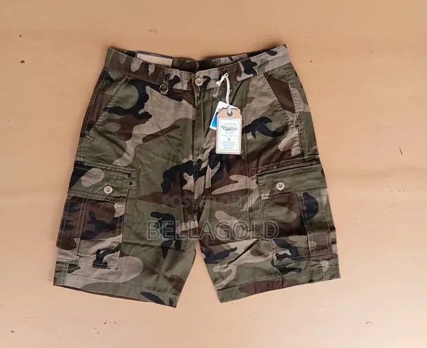 Camo Cargo Shorts - 1