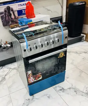 Ferre 60x60cm 4 Gas Burner Cooker with Grill & Oven
