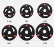 25kg Weight Plates Pair (50kg Total) - 1