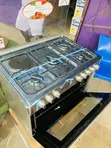 Gas Electric Cooker Oven Rotisserie 4-in-1 Stove - 1