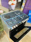 Gas Electric Cooker Oven Rotisserie 4-in-1 Stove - 2