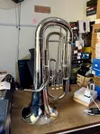 Yamaha 3-Valve Silver Euphonium - 1