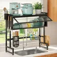 Single Door Over-the-Sink Dish Rack - 2