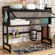 Single Door Over-the-Sink Dish Rack - 3