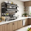 Double Door Over-the-Sink Plate Rack - 1
