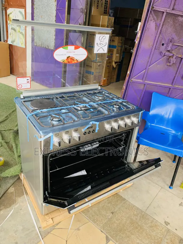 New Gas Electric Cooker Oven Rotisserie 4-1 60/90 - 1