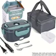 Electric Lunch Box with Insulated Bag - 2