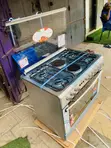 Brand New 4-Burner Stove Grill Oven Rotisserie 60/90 - 1