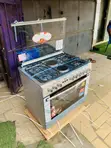 New Ferre 4-Burner Gas Cooker with Oven and Grill (60/90cm) - 1