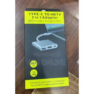New USB-C to HDTV 3-in-1 Adapter