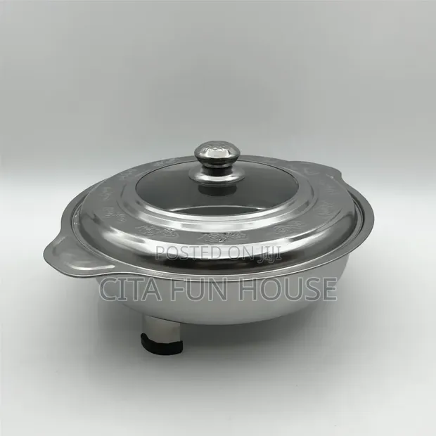 Chafing Dish with Glass Lid (5L) - 1