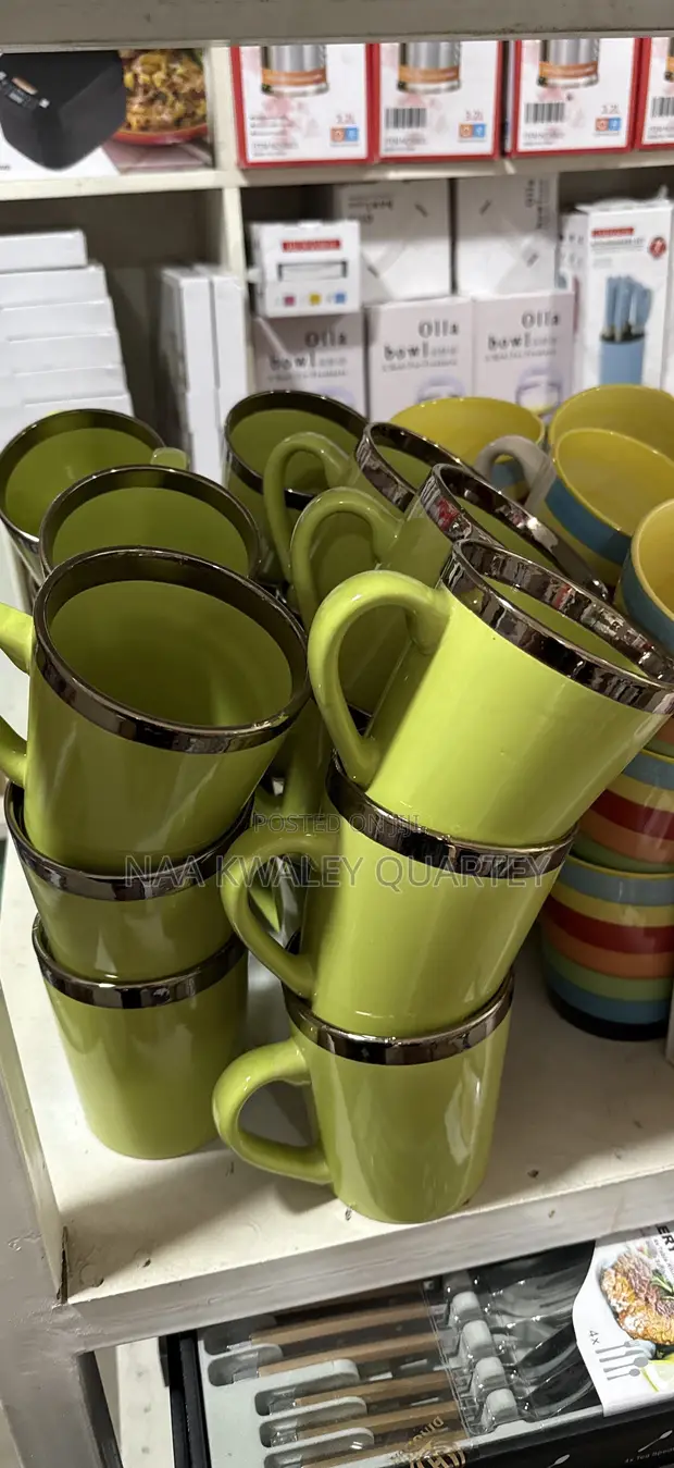 Ceramic Coffee Mugs (Brand New) - 1
