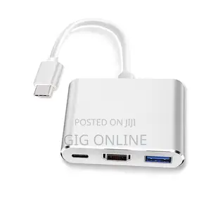 Brand New USB-C to HDTV 3-in-1 Adapter