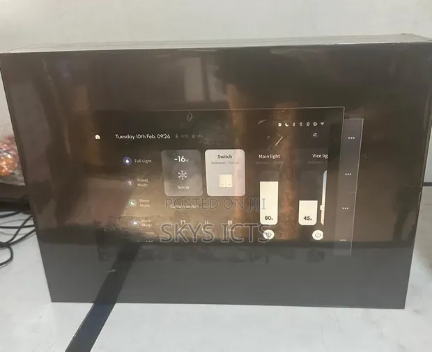10.1" Smart Touch Control Panel Tuya Zigbee Gateway - 1