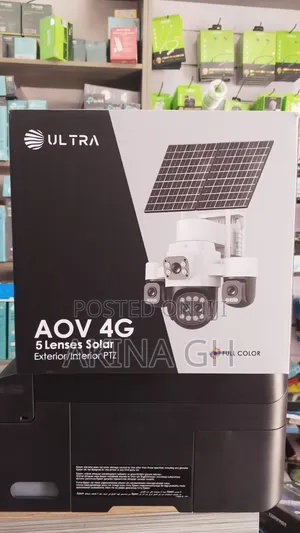 Ultra AOV 4G 5-Lens PTZ Solar Camera