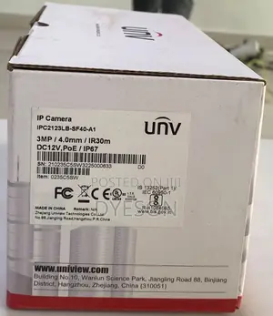 3MP HD Mini IR Fixed Bullet Network Camera