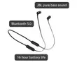 JBL Tune 125BT Bluetooth Wireless In-Ear Headphones - Black - 5