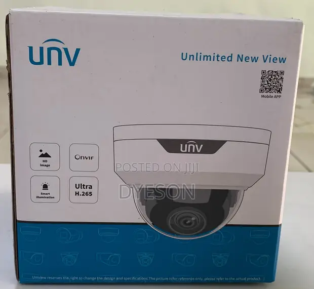 Uniview 2MP Fixed IR Dome Network Camera - 1