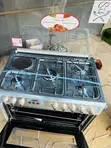 Ferre 4 Gas + 1 Electric Cooker with Glass Lid & Rotisserie - 1