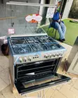 Ferre 4 Gas + 1 Electric Cooker with Glass Lid & Rotisserie - 2