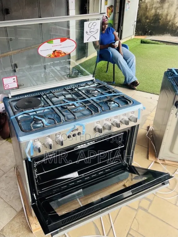Ferre 60x90cm 4 Gas + 1 Electric Cooker (Gray) - 1
