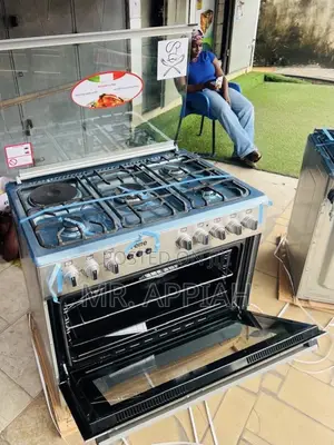 Ferre 60x90cm 4 Gas + 1 Electric Cooker (Gray)
