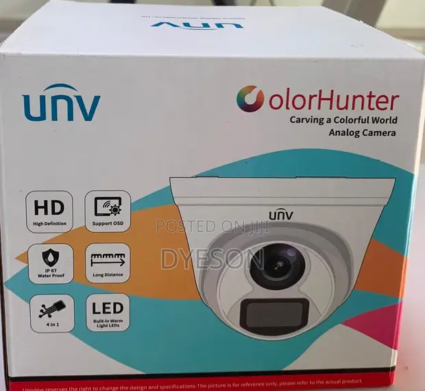 Uniview UAC-T112-F28(40) 2MP Fixed IR Turret Analog Camera - 1