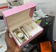 Customized Jewelry Set: Bracelet, Chain & Watch - 4