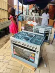 Ferre 60x90cm 4 Gas + 2 Electric Cooker (Gray) - 1