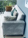 Royal Comfort Gray 3-Seater Sofa - 2
