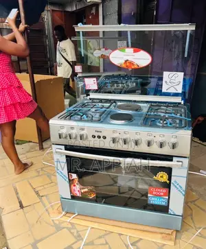 Ferre 60x90cm 4 Gas + 2 Electric Cooker (Stainless Steel)